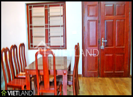 Apartment for rent in Building 130 Doc Ngu, Ba Dinh district, Ha Noi