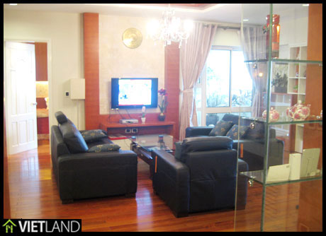3-bedroom apartment for rent in Dong Da, Building 101 Lang Ha