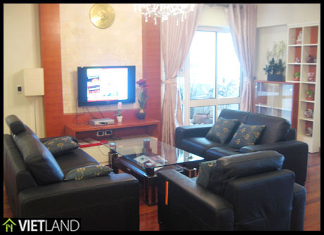 3-bedroom apartment for rent in Dong Da, Building 101 Lang Ha
