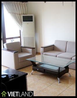 Flat with 3 bedrooms for rent in Dong Da district, Ha Noi