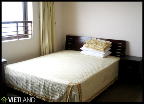 Nice flat to rent with 3 beds in Dong Da district, Ha Noi