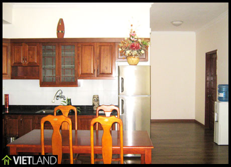 Spacious apartment for rent in Building 57 Lang Hạ Str, high floor, lakeview to Thanh Cong lake