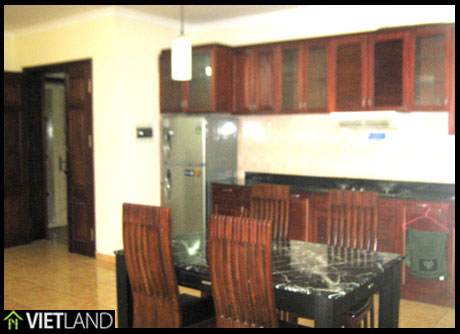 Apartment for rent in Ha Noi Building 27 Huynh Thuc Khang, 3 beds