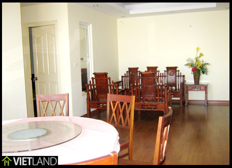 Apartment for rent in Ha Noi Building 15-17 Ngoc Khanh, 3 beds