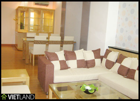 Beautiful apartment for rent in Ciputra, Ha Noi, 3 beds, full furnished