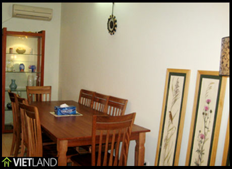 Fully furnished apartment for rent in Ciputra, Ha Noi, 3 beds