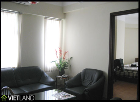 Newly refurbished apartment for rent in Ha Noi, 1 km walk to VinCom Tower