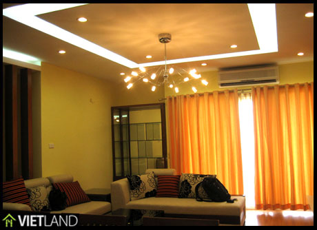 3-bedroom apartment, brand new for rent in M5 Building, Dong Da District, Ha Noi