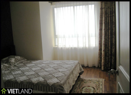 City view apartment with 2 bedrooms for rent in Building 93 Lo Duc, Ha Noi