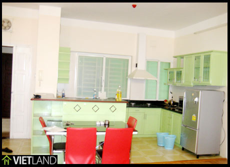 3-bed apartment for rent in Ha Noi Building 71 Nguyen Chi Thanh, Ba Dinh District, Ha Noi