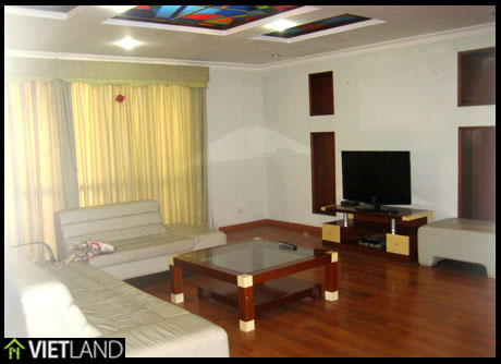 Nice apartment for rent in Block G02 Ciputra, Ha Noi, 3 beds, full furnished