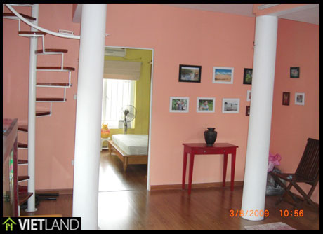 Old-styled apartment in local resident block for rent in Hai Ba District, Ha Noi