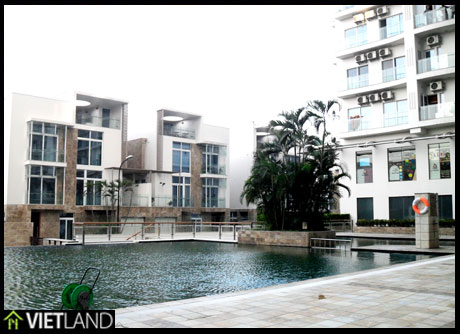 Brand new apartment for rent with 2 beds in Building Golden Westlake, Westlake area of Ha Noi