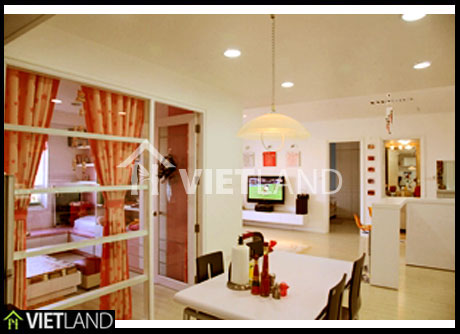 Styled apartment for rent in Building 229 Vong street, Hai Ba Trung district, Ha Noi