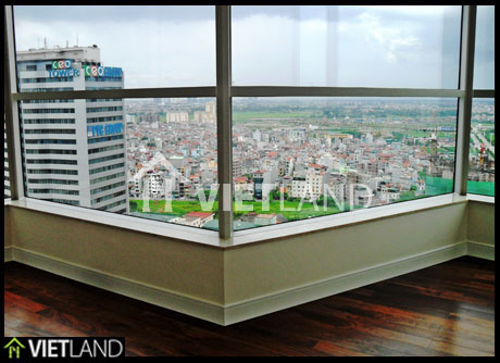 Spacious apartment with 4 bedrooms for rent in in KeangNam Towers, Ha Noi