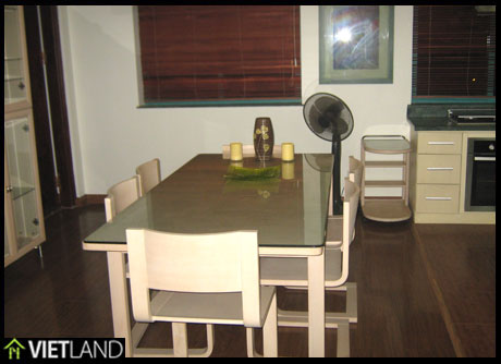 Green apartment with 2 beds and fully furnished for rent