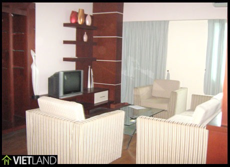 Pent-House apartment with 3 bedrooms for rent in Building 671 Hoang Hoa Tham streer, Ba Dinh District