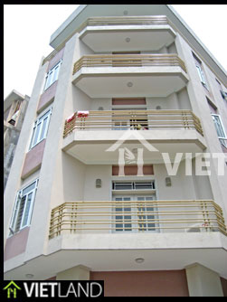 House for rent with 4 large bedrooms in Doi Can street, Ba Dinh district, Ha Noi