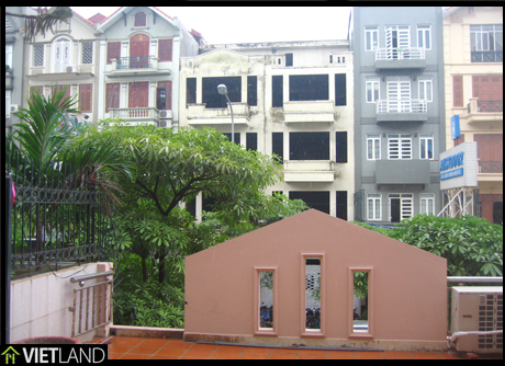 Furnished house for rent in Dao Tan street, Ba Dinh district, Ha Noi
