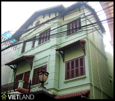 Beautiful house for rent, ideal for an office in Ha Noi
