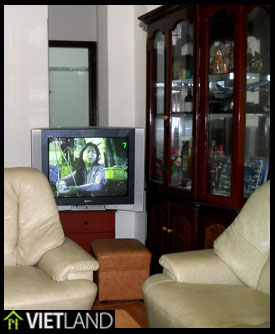 House with garage for rent in Ha Noi, 4 beds, full furnished