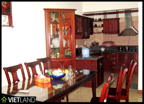 Furnished house for rent in Ha Noi, Westlake area, 2 bedrooms