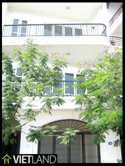 House for rent in Ha Noi, located in a very quiet area