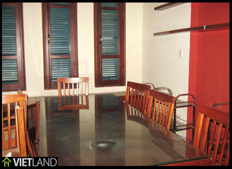 House with 4 bedrooms for rent in Au Co street, Tay Ho district, Ha Noi