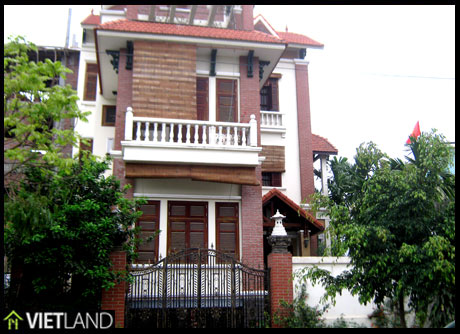 Non-furnished house for rent in T-range in Ciputra, Ha Noi