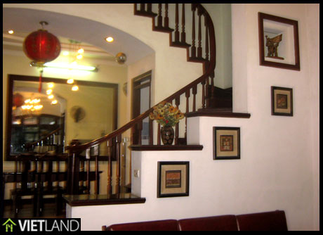 House with 5 bedrooms and full furnished to rent in Ha Noi
