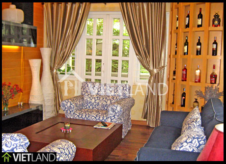 House for rent in Ha Noi, Ba Dinh District, fully furnished, 3 beds