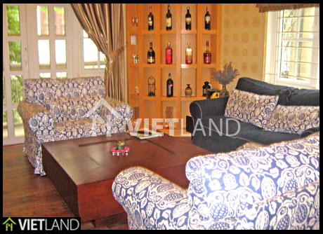 House for rent in Ha Noi, Ba Dinh District, fully furnished, 3 beds