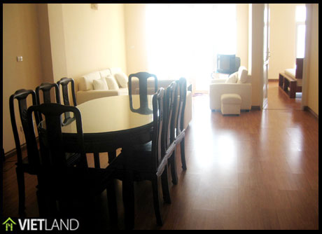 Lake viewed apartment with service for rent in Tay Ho