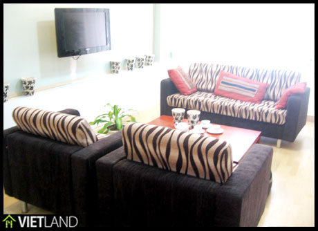 Serviced apartment for rent in Ha Noi, facing to Truc Bach Lake