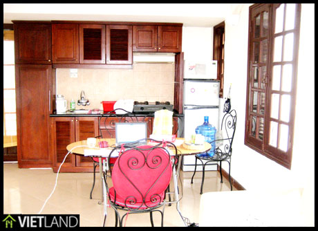 Serviced flat for rent near Truc Bach lake