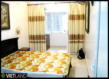 1 bed serviced apartment for rent in Truc Bach Lake Area