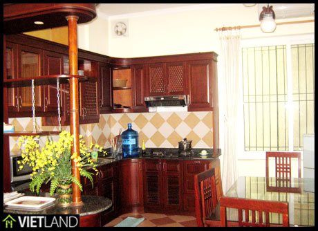 Nice and bright service flat for rent in downtown of Ha Noi