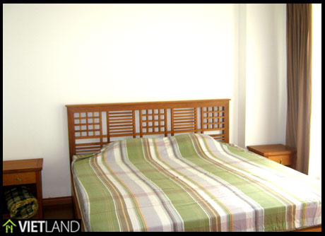 Serviced apartment for rent in Ha Noi, 2 beds, full furnished