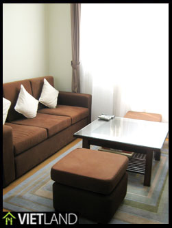 1 bedroom serviced apartment for rent looking to Truc Bach Lake