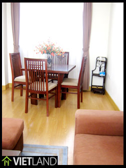 Clean and clear serviced apartment for rent in downtown of Ha Noi