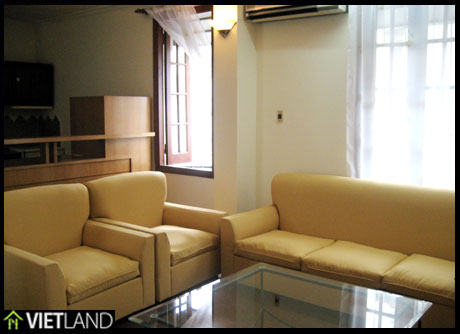 Serviced apartment for rent in downtown of Ha Noi, 2 beds, full furnished