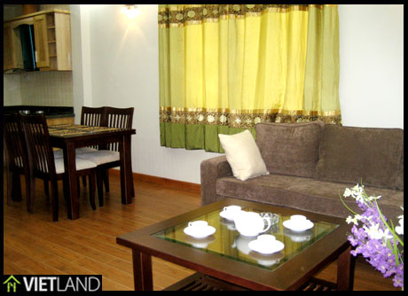 Serviced apartment with 1 bedroom for rent in downtown, Ha Noi