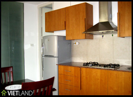 Furnishing and bright apartment close to Truc Bach Lake for rent