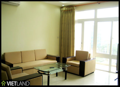 Serviced apartment for rent in DMC Tower, Kim Ma Str, facing to the Ha Noi Zoo