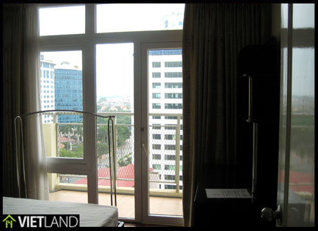 Serviced apartment for rent in DMC Tower, Kim Ma Str, facing to the Ha Noi Zoo