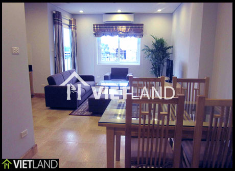 Serviced flat with 2 bedrooms for rent in WestLake area,To Ngoc Van street, Tay Ho district, Ha Noi