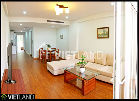 TrucBach Lake facing serviced apartment for rent in Ha Noi