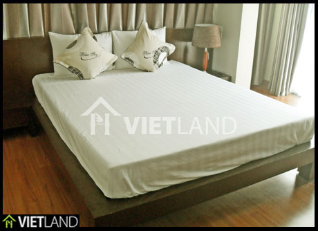 Serviced flat with 1 bedroom for rent in WestLake, Dang Thai Mai street, Tay Ho district, Ha Noi