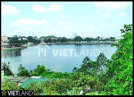 Truc Bach lake viewed serviced apartment for rent in Ba Dinh, Ha Noi