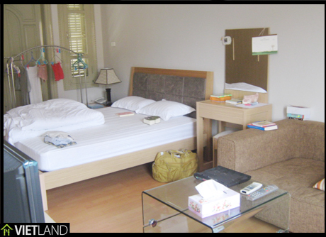 Serviced apartment with 2 beds and lakeview for rent in Tay Ho district, Ha Noi